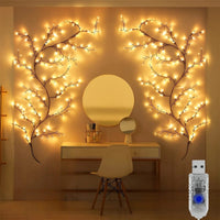 SearchFindOrder Bendable Willow Vine Decorative Night Light, For Bedroom