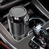 SearchFindOrder Black 2-in-1 Portable Smart Car Cup Cooler & Warmer