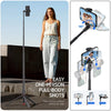 SearchFindOrder Black Automatic Pop Open Phone Tripod with 70" Extendable Selfie Stick & Magnetic Remote