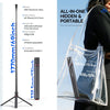 SearchFindOrder Black Automatic Pop Open Phone Tripod with 70" Extendable Selfie Stick & Magnetic Remote