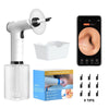 SearchFindOrder Black Electric Ear Wax Removal Kit with Soft Spray Safe and Effective Ear Cleaner with 4 Pressure Settings for Ear Wax Irrigation Tool