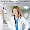 SearchFindOrder Black Electric Ear Wax Removal Kit with Soft Spray Safe and Effective Ear Cleaner with 4 Pressure Settings for Ear Wax Irrigation Tool