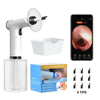 SearchFindOrder Black Electric Ear Wax Removal Kit with Soft Spray Safe and Effective Ear Cleaner with 4 Pressure Settings for Ear Wax Irrigation Tool