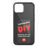 SearchFindOrder Black / for iphone13(6.1") / TPU Smart Silicone Phone Case with E-Ink Screen