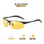 SearchFindOrder Black frame-yellow / LIOUMO Premium Polarized Vision Sunglasses