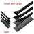 SearchFindOrder Black Magnetic Measuring Spoons