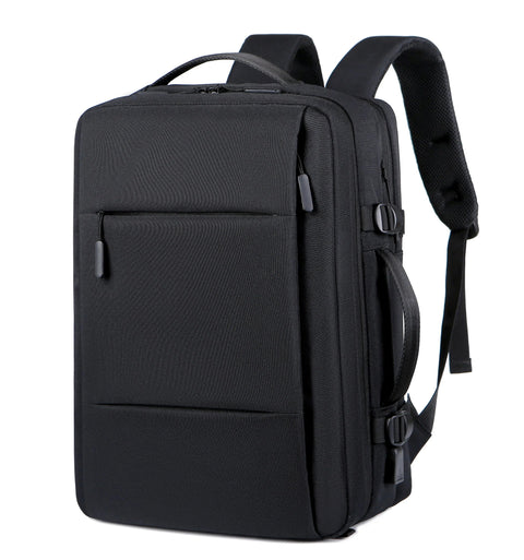 SearchFindOrder black Refined Voyager Elite Expandable Backpack