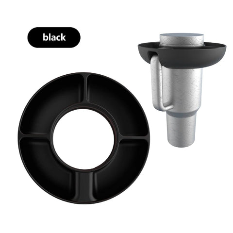 SearchFindOrder Black Silicone Stanley Cup Snack Bowl