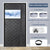 SearchFindOrder black / W 70cm x H 210cm Coldproof Cotton Door Screen with a Transparent Window, Waterproof Magnetic Screen Door