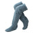 SearchFindOrder Blue 55cm / One Size Fuzzy High Over Knee Socks