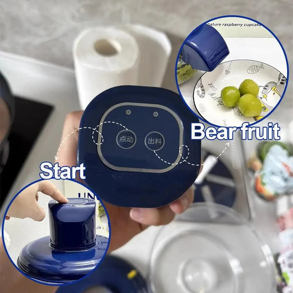 SearchFindOrder Blue Automatic Fruit Peeler