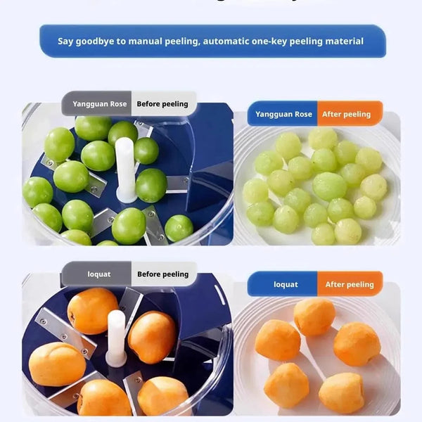 SearchFindOrder Blue Automatic Fruit Peeler