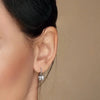 SearchFindOrder Bowknot Pendant Hoop Earrings