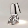 SearchFindOrder brotherlamp 05 Resin LED Table Lamp Cartoon Thinker Design