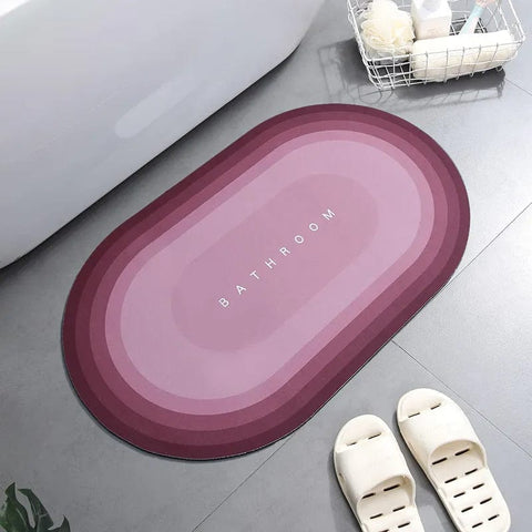 SearchFindOrder C-Red / 40x60cm Luxury Non-Slip Quick Drying Bathroom Mat⁠