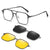 SearchFindOrder c2 Aluminum Magnetic Polarized Eyeglasses