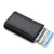 SearchFindOrder Carbon Fiber Card Holder Wallets Men RFID Black Magic Trifold Leather Slim Mini Wallet Small Money Bag Male Purses Wallet Women