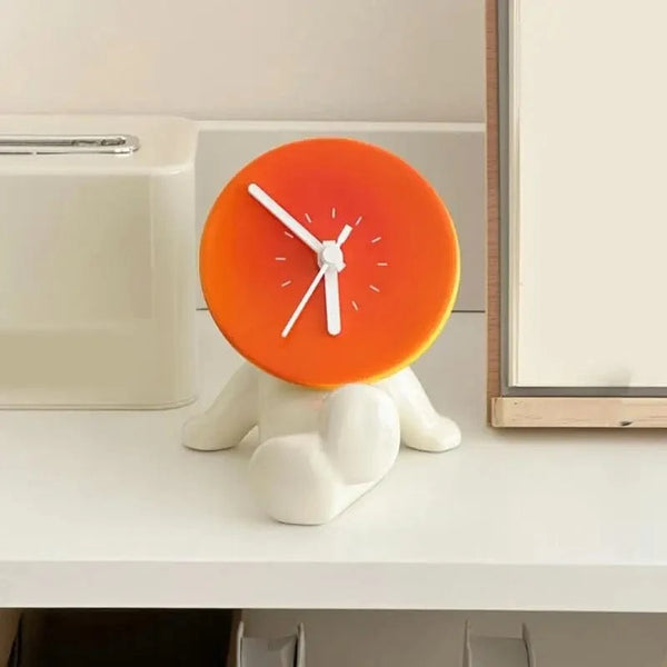 SearchFindOrder Ceramic Lazy Man Clock Ceramic Lazy Man Clock