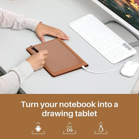 SearchFindOrder CHINA Smart Wireless Notebook - A5 Notepad, 50 Pages, Electronic Writing Pad for iOS, iPad, Android Devices