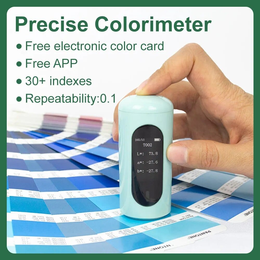 Mini Colorimeter Color Analyzer, Instant Paint Color Matching Tool
