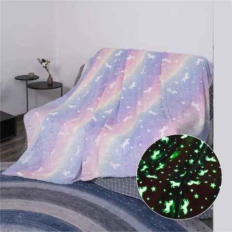 SearchFindOrder Color5 / 0.75x1m Double-Sided Luminous Blanket