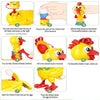 SearchFindOrder Colorful Feather Chicken Family Clay Mold Kit