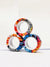 SearchFindOrder Colorful Graffiti 3pc Anxiety Relieving Colorful Magnetic Finger Rings