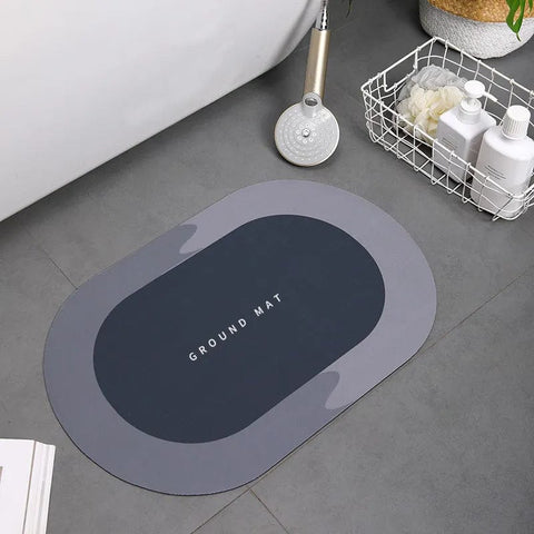 SearchFindOrder D-Grey / 40x60cm Luxury Non-Slip Quick Drying Bathroom Mat⁠