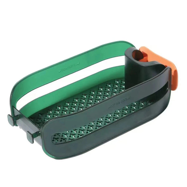 SearchFindOrder Dark Green / Crystal Model Sink Sponge Holder