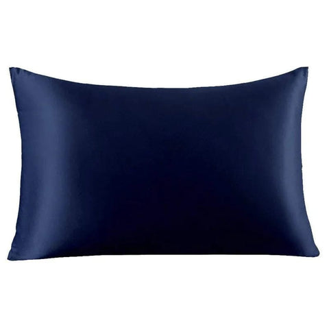 SearchFindOrder DEEP BLUE / 1PCx51x66cm(20x26in) Silky Satin Standard Queen Pillowcase for Beautiful Hair and Skin