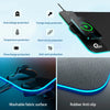 SearchFindOrder Dynamic Charge RGB Gaming Mouse Pad