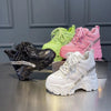 SearchFindOrder Dynamic Mesh Urban Women's Sneakers with Platform Wedge Heels