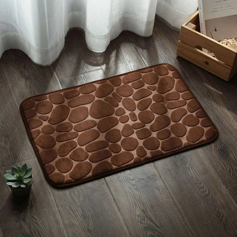 SearchFindOrder E-Brown / 40x60cm Luxury Non-Slip Quick Drying Bathroom Mat⁠