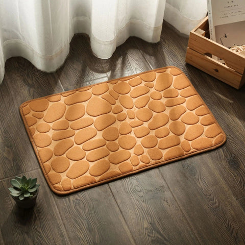 SearchFindOrder E-Orange / 40x60cm Luxury Non-Slip Quick Drying Bathroom Mat⁠