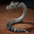 SearchFindOrder E139 / China / 18cm (Fits 15.5-16) Artisan Crafted Men's Retro Dragon Charm Bracelet