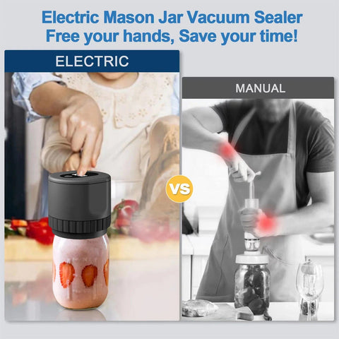 SearchFindOrder Electric Mason Jar Vacuum Sealer