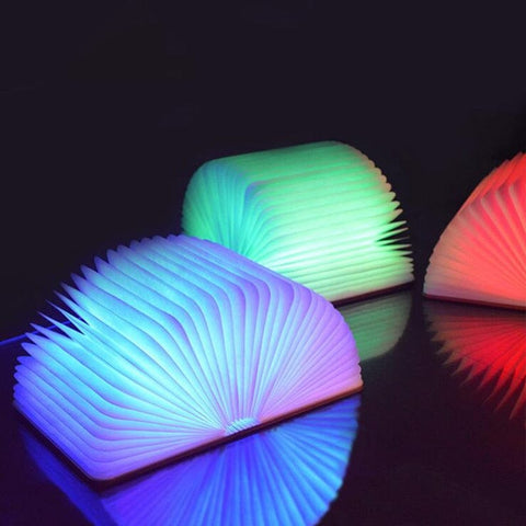 SearchFindOrder Enchant Fold 3D LED Rechargeable Book Lamp