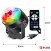 SearchFindOrder EU plug 7 Colors Strobe Light Sound