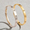 SearchFindOrder European Cross Pattern Bracelet