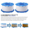 SearchFindOrder Faucet Water Filter Chlorine, Heavy Metals Remover - Soft & Hard Water Bath Filtration Purifier Showers Head