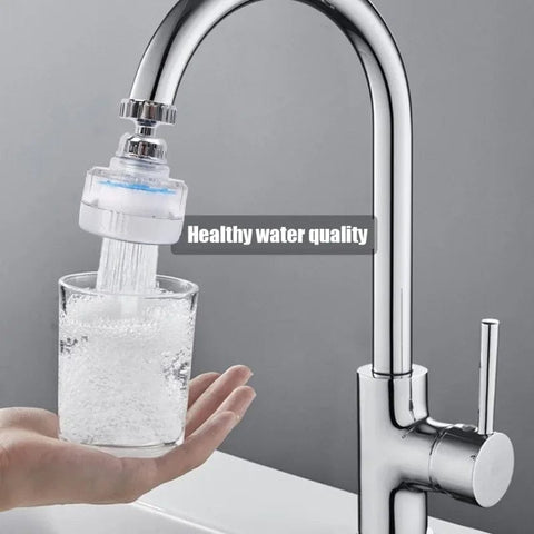 SearchFindOrder Faucet Water Filter Chlorine, Heavy Metals Remover - Soft & Hard Water Bath Filtration Purifier Showers Head