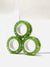 SearchFindOrder Fluorescent Green 3pc Anxiety Relieving Colorful Magnetic Finger Rings