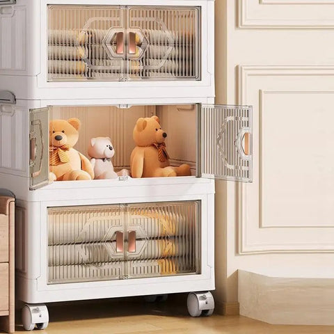 SearchFindOrder Foldable Storage Box with Wheels