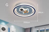 SearchFindOrder G / 3 Colors Changeable Modern Astronaut LED Ceiling Light