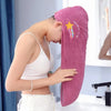 SearchFindOrder Gentle Lock Luxe Premium Microfiber Towel & Shower Cap Set for Effortless Hair Care