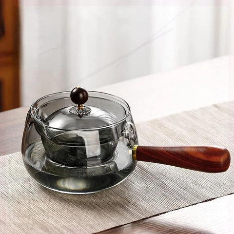 SearchFindOrder Glass Heat-Resistnat Teapot