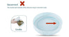 SearchFindOrder Glass Pickle Jar with Strainer