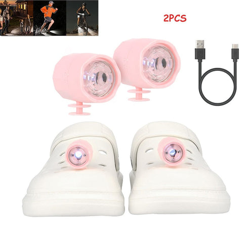 SearchFindOrder Glow Stride Rechargeable LED Shoe Lights 2 Pcs
