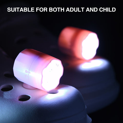 SearchFindOrder Glow Stride Rechargeable LED Shoe Lights 2 Pcs