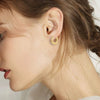 SearchFindOrder Gold Color Creole Hoop Earrings